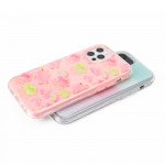 Wholesale Dual Layer High Impact Protective Hybrid Hard Design Case for iPhone 12 Mini 5.4 (Pink Green)